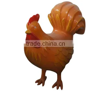 Customized Life-size Fiberglass Cock Figure thumbnail-3