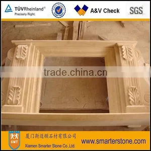 Indoor Used Stone Fireplace thumbnail-1