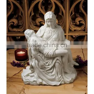 2015 Hot Sale Garden Decor Western Marble Pieta Statue thumbnail-5