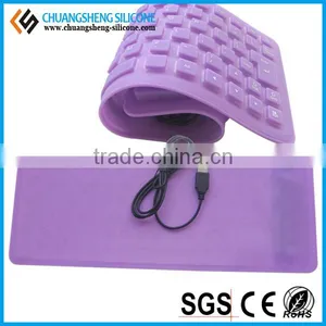 Silicone Waterproof Table PC Keyboard Protective Cover thumbnail-3