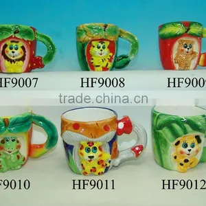 Cartoon Ceramic Mug thumbnail-1