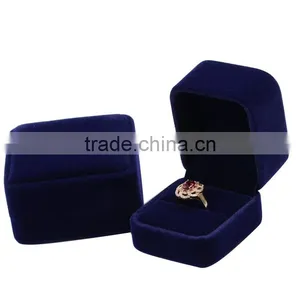 Factory Wholesale Velvet Ring Box,engagement Ring Display Box thumbnail-3