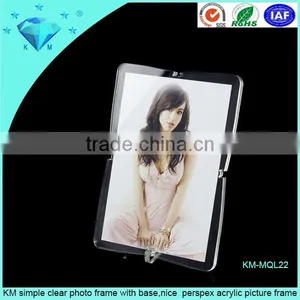 Animal Penguin Shaped Blue Strong Magnet Acrylic Photo Frame for Sale thumbnail-3