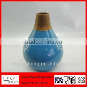 Blue Cone Flower Vase thumbnail-1