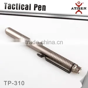 Aluminum Tactical Pen CNC CATCH Self Defense Liquid Titanium CROWN BEZEL thumbnail-1