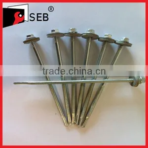 Hex Washer Head Self Drilling Screw With Bonded Washer thumbnail-1