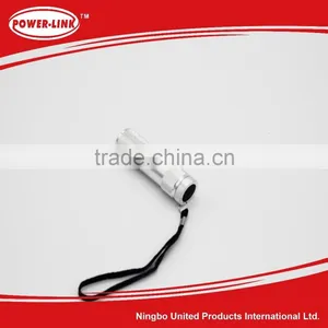 9 Led Flashlight With 3*AAA Normal Batteries thumbnail-3