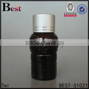 7ml Floral Black Euro Dropper Bottles for Essential Oil thumbnail-3
