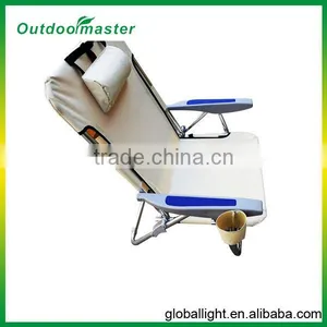 Folding Reclining Aluminium Backpack Chair thumbnail-2