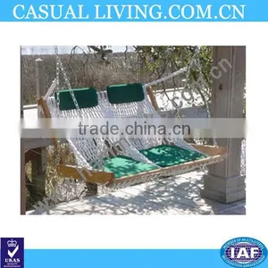 Original Polyester Double Rope Porch Swing Chair thumbnail-1