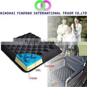 Germany Wellsold High Quantity Wheelchair Cool Gel Massaging Seat Cushion thumbnail-1