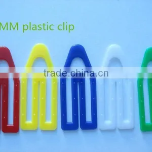 Promotion Decorative Plastic Flat Plastic Paper Clips thumbnail-1