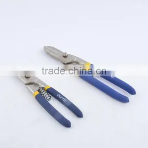 Germany Iron Scissors With Two-color Handle Germany Nickel Steel Tin Snips thumbnail-4