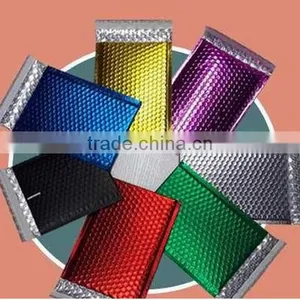 Aluminum Membrane Envelope Bag; Colour Aluminium PE Bubble Envelope Bag; Pearl Film Bag thumbnail-1