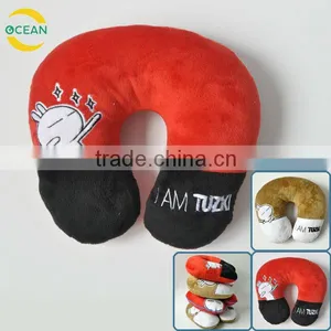 U Type Customized Brand Travel Neck Pillow thumbnail-3