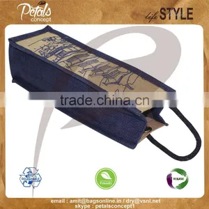 Jute Wine Bag thumbnail-1