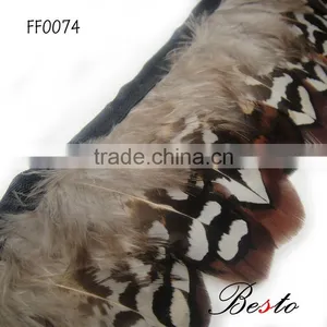 Guangzhou Factory Wholesale Artificial Feathers Pheasant for Feather Headpiece Carnival thumbnail-1