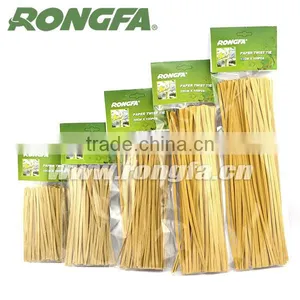 4mm x 25cm Degradable Kraft Paper Twist Ties for Vine Yard thumbnail-1