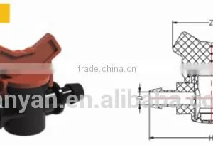 TY High Quality PP Compression Fittings IRRIGATION VALVE Eco-friendly Cheap Price Full Size Factory Price List Discount thumbnail-1