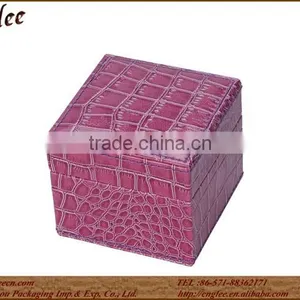 Different Color Mini Leather Watch Display Box thumbnail-2