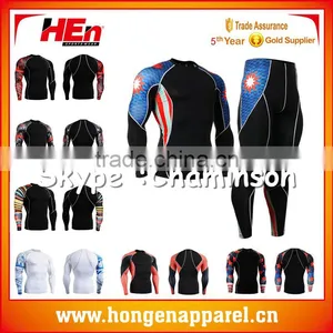 Sublimation Custom Printed Mens Rash Guard thumbnail-4