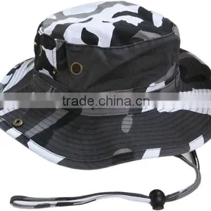 Cotton Cool Blank Custom Camo Bucket Hat thumbnail-4