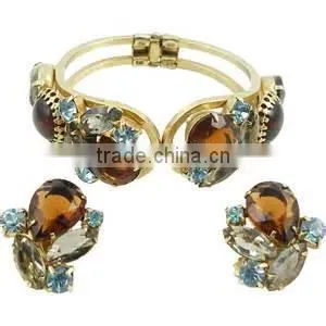 K9 Crystal Smoke Topaz Tear Drop Point Back Chaton Stone Jewelry Glass Stone thumbnail-5