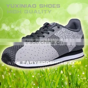 Fly Fabric Fashion Adults Spring Running Shoe Sport Men, Summer Tennis Shoe Cortez Men, uk Size Trainning Shoe Made in China thumbnail-2