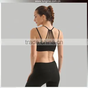 Sexy Women Compression Sports Wear Yoga Wholesale Sports Bra thumbnail-3