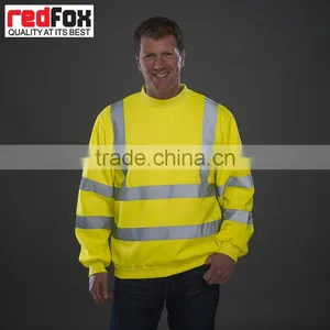 Wholesale Hot Sale Custom Safety Sweatshirt thumbnail-1