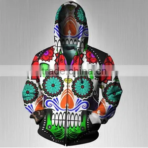 Unisex Wholesale New Design Sweatshirt Hoodies With Zip thumbnail-1