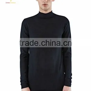 Mens Pure Cashmere Sweaters Knitted Mens Cashmere Wool Pullover thumbnail-1