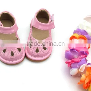 Fancy Baby Girls Shoes Children Shoes for Girl Squeaky Shoes thumbnail-3