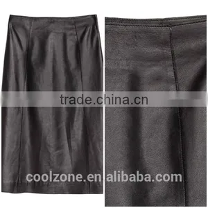 New Collection New Design Leather Wholesale Women Skirt thumbnail-1