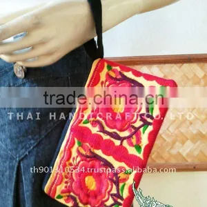 Embroidered HMONG HILL TRIBE Clutch Bag Cosmetic Bag Evening Bag Handbag thumbnail-1