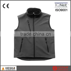 Wholesale Cheap Outdoor Mens Waistcoat Softshell Vest thumbnail-1