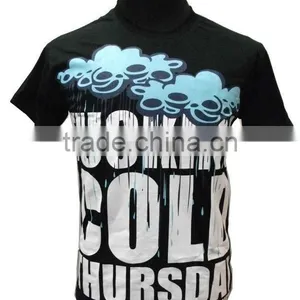 Promotional Printed Cotton T-shirts Round Neck thumbnail-1