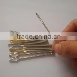 Golden Big Eye Blunt Hand Sewing Needles Stainless Steel thumbnail-3