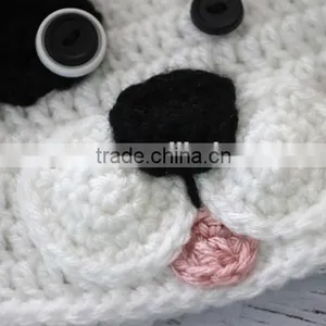 Hand Kitting Diy Crochet Dalmatian Dog Hat Kits thumbnail-5