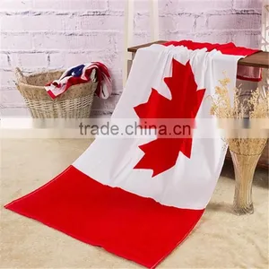 USA Flag and Dollars Fashion Design Bath Towel thumbnail-3