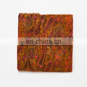Autumn And Winter New Printing Scarf Multicolored Paisley Soft Warm Acrylic Scarf thumbnail-5