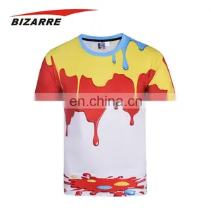 New Arrival Men Sublimation 3D OEM T Shirts thumbnail-1