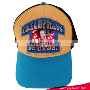 Custom 100% Cotton Led Caps Opener Caps Design Your Own With Snap Back thumbnail-4