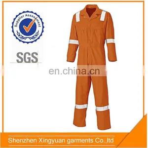 100 %Cotton Material Fire Retardant Safety Suit Coverall Mining Clothing thumbnail-1