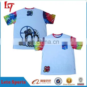 Custom Nice Color Men's Lacrosse Shooting Shirt Sublimated Lacrosse Jersey thumbnail-3