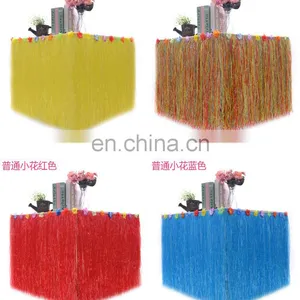Novelties Hawaiian Luau Party Grass Hawaiian Table Skirt thumbnail-4