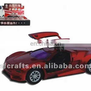 Fashion Alloy Model 1 32 Pull Back Car With Light thumbnail-1
