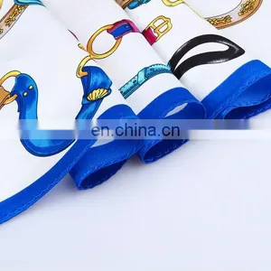 Wholesale 88cm Square China Twill Silk Scarf thumbnail-3