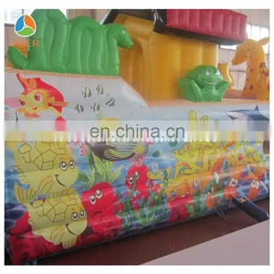 2017 Aier Inflatable Water Castle /castle Inflatable/ Inflatable Ocean Castle With Slide thumbnail-2