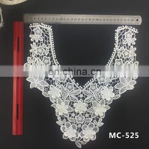 Embroidery Chemical Flower Neck Lace Collar thumbnail-5